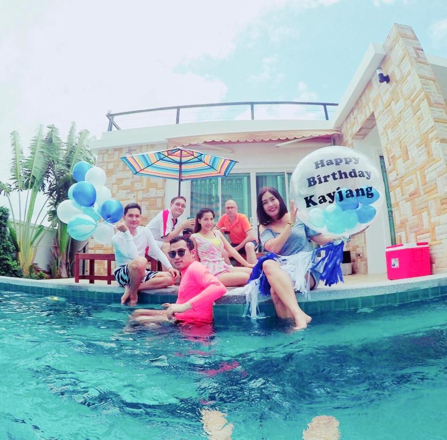 Rocky Party Pool Villa Huahin 3 Bedrooom With Bbq & Karaoke Exterior foto