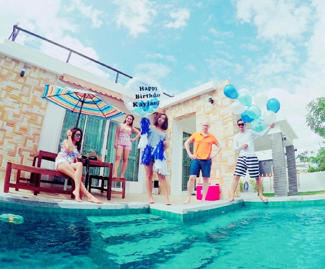 Rocky Party Pool Villa Huahin 3 Bedrooom With Bbq & Karaoke Exterior foto